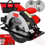 Piły elektryczne - PILARKA TARCZOWA KRAJZEGA PIŁA DO DREWNA ELEKTRYCZNA RĘCZNA Z LASEREM LASER - miniaturka - grafika 1