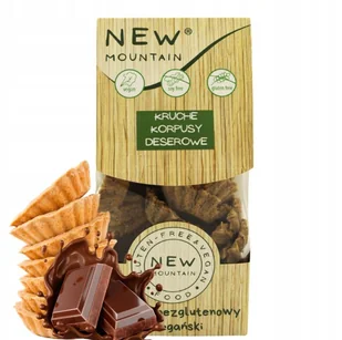 New Mountain Korpusy deserowe kruche czekoladowe 200 g - żywność - Ciastka - miniaturka - grafika 1