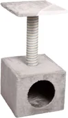 Legowiska dla kotów - Domek dla kota Flamingo Scratching Tree Duala Cary 61 cm Grey - miniaturka - grafika 1