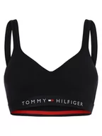 Biustonosze - Tommy Hilfiger - Gorset damski  z wypełnieniem, niebieski - miniaturka - grafika 1