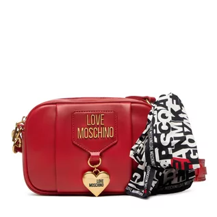 Torebki damskie - Love Moschino Torebka JC4051PP1ELO0500 Rosso - grafika 1