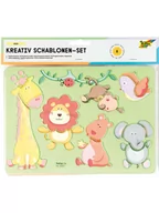 Zabawki kreatywne - Folia Kolorowy zestaw kreatywny "Zoo" - miniaturka - grafika 1
