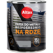 Farby do metalu - Farba do metalu ALTAX 750 ml szary półmat - miniaturka - grafika 1