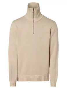 Jack & Jones - Sweter męski  JORDash, beżowy - Swetry męskie - miniaturka - grafika 1