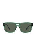 Okulary przeciwsłoneczne - Emporio Armani okulary przeciwsłoneczne męskie kolor zielony - miniaturka - grafika 1