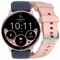 Smartwatch - Gravity GT1-7 PRO Granatowy, Różowy - miniaturka - grafika 1