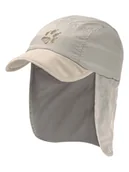 Czapki damskie - Jack Wolfskin Czapka przeciwsłoneczna "Supplex Canyon" w kolorze beżowym - miniaturka - grafika 1