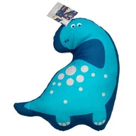 Poduszki dekoracyjne - Poduszka Dino dinozaur 27 x 35 cm niebieski - miniaturka - grafika 1