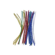Dekoratorstwo - Druciki kreatywne Fandy 5 kolorów metalic 15szt - miniaturka - grafika 1
