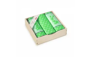 Komplet ścierek kuchennych Szarak zielony 8525 w drewnianym pudełku Zwoltex - Ściereczki, gąbki, czyściki - miniaturka - grafika 1