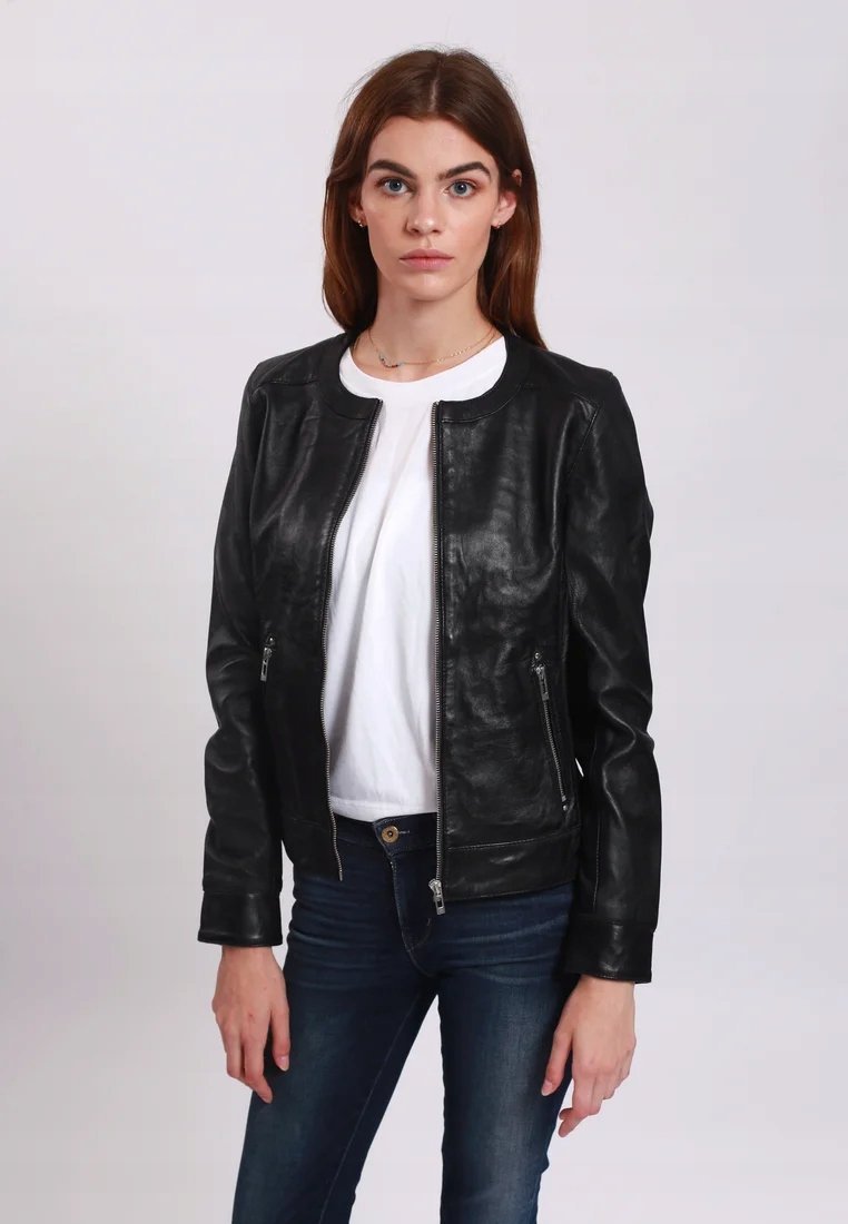 Lee Cooper kurtka damska ramoneska Bettie Kolor CZARNY Rozmiar M