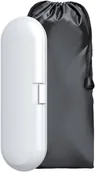 Końcówki do szczoteczek elektrycznych - ETUI PODRÓŻNE NA SZCZOTECZKĘ ELEKTRYCZNĄ ORAL B 690/700 BIAŁE +TORBA - miniaturka - grafika 1