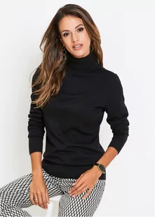 Sweter z golfem - bonprix - Swetry damskie - miniaturka - grafika 1
