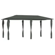 Altany ogrodowe - vidaXL Altana ze ścianami bocznymi, 3x6x2,6 m, antracytowa, 160 g/m! 313619 - miniaturka - grafika 1