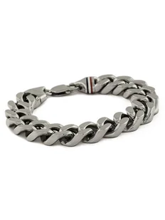 Tommy Hilfiger Bransoletka 2700261 Srebrny - Bransolety męskie - miniaturka - grafika 1