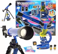 Mały naukowiec - Zestaw Teleskop I Mikroskop Dla Dzieci Nauka U04 - miniaturka - grafika 1