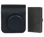 Torby fotograficzne i futerały - Futerał Etui Pokrowiec Do Fuji Fujifilm Instax Mini 41 + Album Na 96 Zdjęć / Czarny - miniaturka - grafika 1