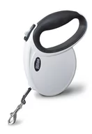 Smycze dla psów - Hilton Smart Dog - Smycz automatyczna 4m dla psa do 20kg biała - miniaturka - grafika 1