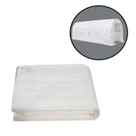 Szklarnie ogrodowe - Leziter Folia szklarniowa 200x300x600 cm bez ramy biała - miniaturka - grafika 1