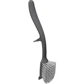 Pozostałe akcesoria kuchenne - Joseph Joseph Szczotka do mycia naczyń Edge szara 85026 - miniaturka - grafika 1