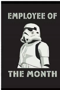 Zeszyt w linie, A5, Star Wars Employee - Zeszyty szkolne - miniaturka - grafika 1