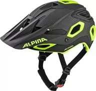 Kaski rowerowe - Alpina Rootage kask enduro (rozmiar: 52 57 cm, 31 czarny/neonowy/żółty) (A9718131) - miniaturka - grafika 1