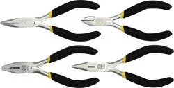 VOREL szczypce elektroniczne 125mm 4szt. 42308 - Kombinerki i obcęgi - miniaturka - grafika 1