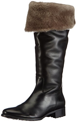 Gabriele 970679 damskie kozaki z długą cholewką, czarny - czarny czarny - 40.5 EU