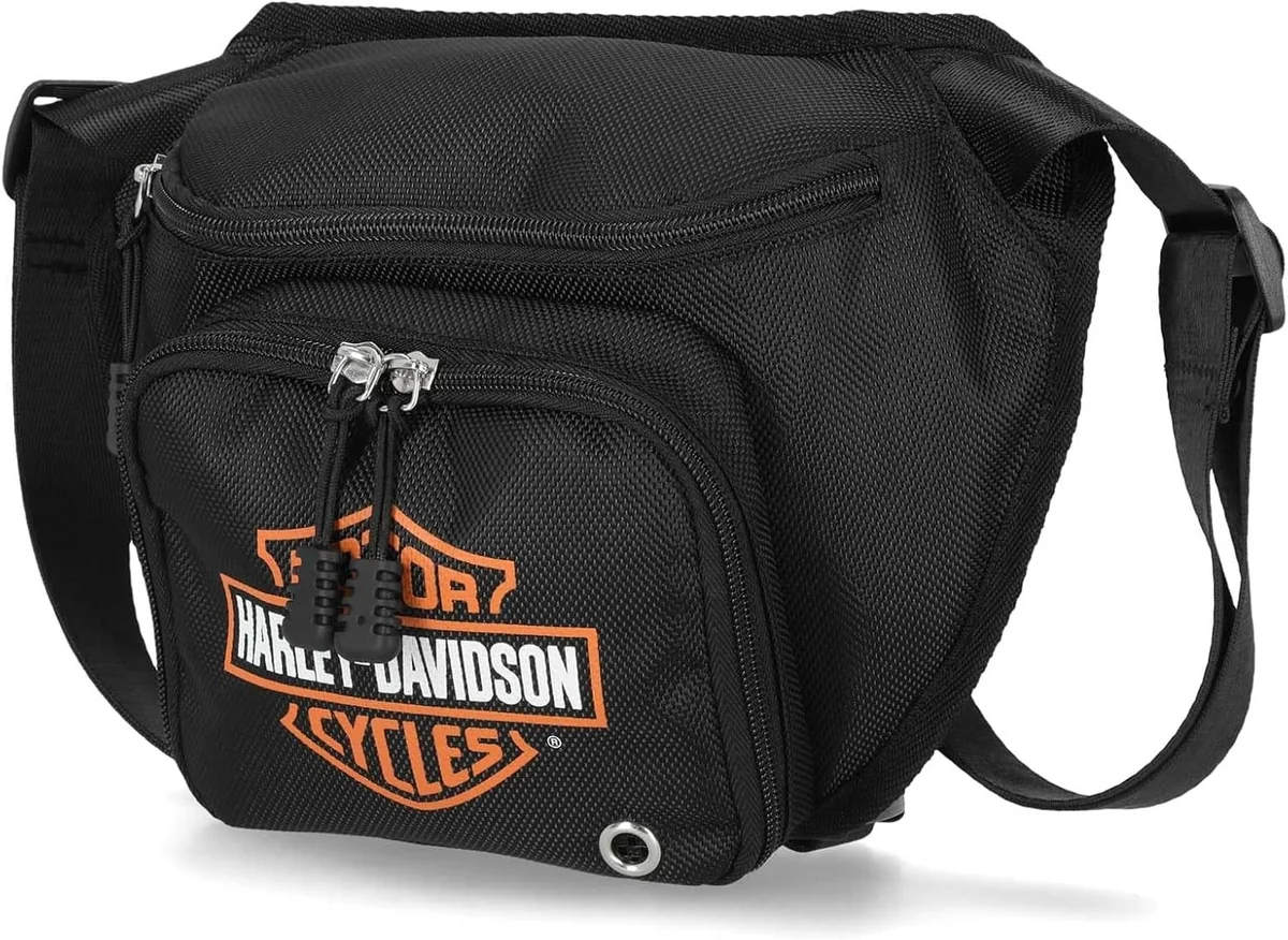 Saszetka nerka damska Harley-Davidson Bar Shield czarna oryginał