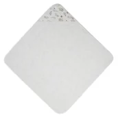 Okrycia kąpielowe dla dzieci - Jollein ręcznik z kapturkiem dla Niemowlaka 75x75 cm WILD FLOWERS - miniaturka - grafika 1