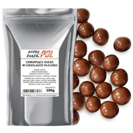 Dodatki do ciast w proszku - Kulki Czekoladowe Chrupiące 100g Mleczna czekolada Posypka jakość Kol-Pol - miniaturka - grafika 1