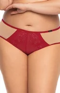 Majtki damskie - Nipplex Casilda czerwone figi damskie - miniaturka - grafika 1