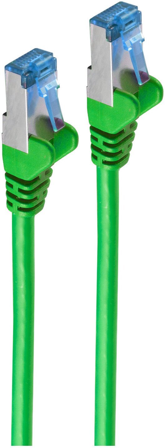 Shiverpeaks Kabel sieciowy krosowy cat6A S/FTP PIMF zielony 0,25m BS75711-0.25G