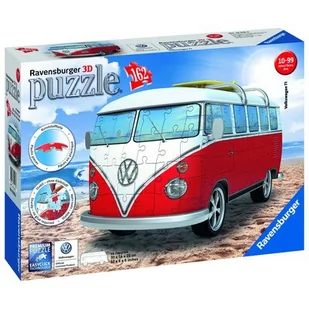 Ravensburger Puzzle 3D Volkswagen Bus T1 162 elementów 125166 - Puzzle - miniaturka - grafika 1