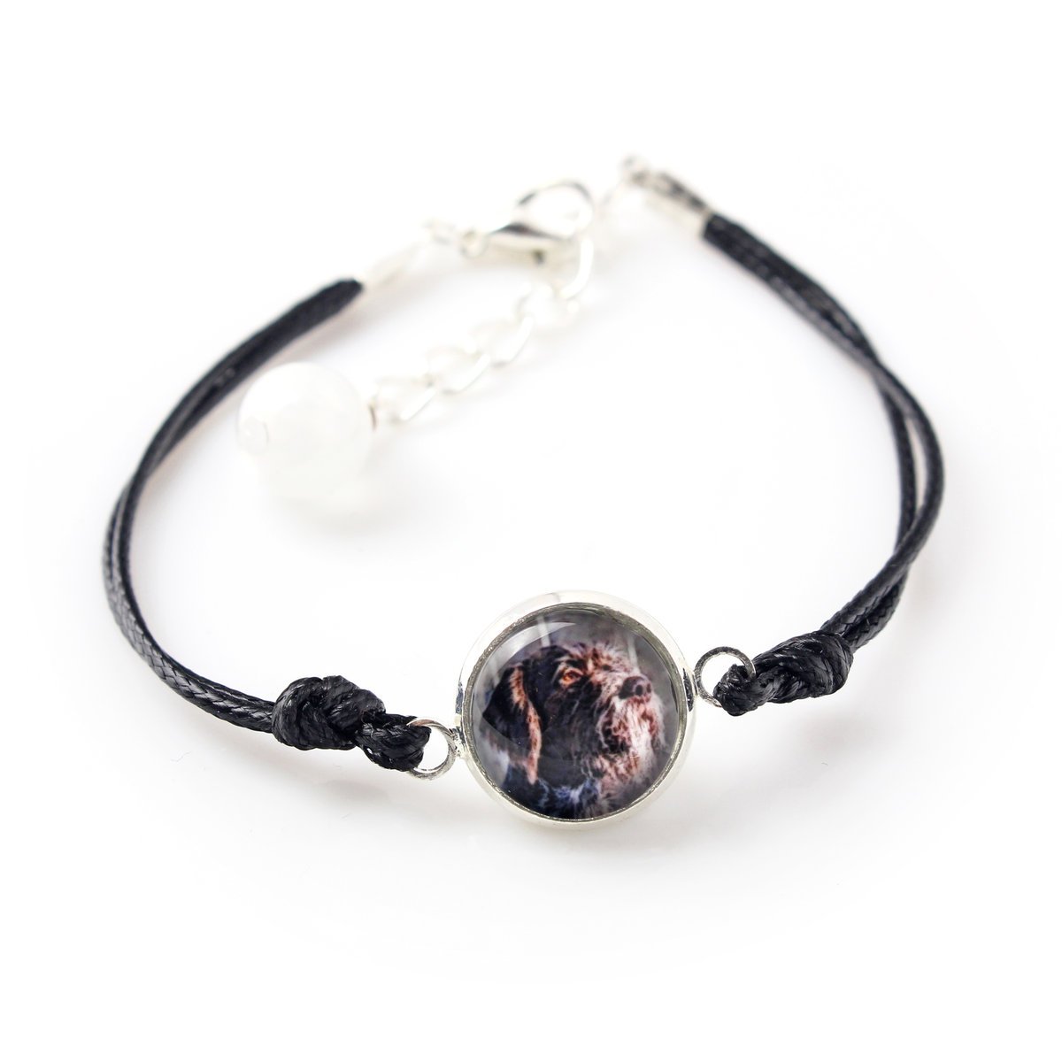 Wyżeł niemiecki szorstkowłosy, Drahthaar - bransoletka z twoim zdjęciem handmade, wyjątkowa biżuteria marki Art-Dog