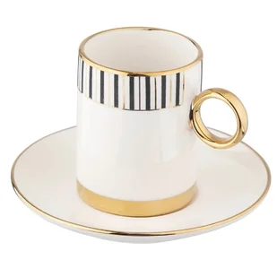 Filiżanka ze spodkiem Altom Design Palazzo 180ml - Filiżanki - miniaturka - grafika 1