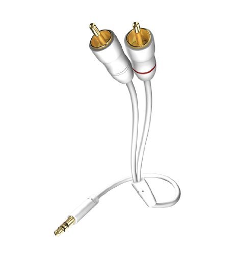 In-Akustik In - Akustik Star Audio Cable 3,5 mm Jack Plug - Cinch 0,5 m 00310000 (V100)