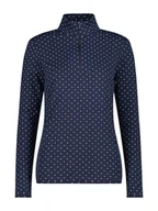 Koszulki sportowe damskie - CMP Koszulka funkcyjna w kolorze granatowo-białym - miniaturka - grafika 1