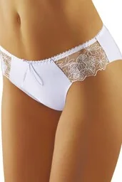 Niskie figi damskie z haftem po bokach Trini - Majtki damskie - miniaturka - grafika 1