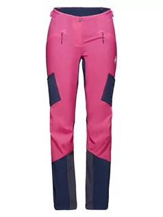 Spodnie sportowe damskie - Mammut Spodnie funkcyjne w kolorze różowym - grafika 1