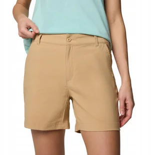 Columbia Leslie Falls Short II 2126061262 Beżowe 42 - Spodnie sportowe damskie - miniaturka - grafika 1