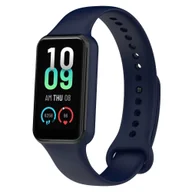 Akcesoria do smartwatchy - Zamienna silikonowa opaska pasek do Xiaomi Amazfit BAND 7 granatowa - miniaturka - grafika 1