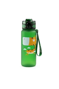 Bidon dziecięcy 500 ml z motywem żyrafa Zielony bidon z imieniem Szkoła, przedszkole - Bidony dla dzieci - miniaturka - grafika 1