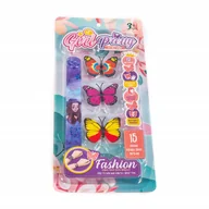 Prace ręczne dla dzieci - ZESTAW KREATYWNY DO ROBIENIA BRANSOLETEK Motyle - miniaturka - grafika 1