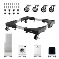 Akcesoria i części do pralek i suszarek - Podstawa pod pralkę suszarkę na kółkach do 200kg regulowana uniwersalna - miniaturka - grafika 1