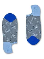 Skarpetki męskie - Happy Socks Skarpety "Dressed Laika No Show" w kolorze niebieskim - miniaturka - grafika 1