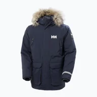 Odzież trekkingowa damska - Kurtka przeciwdeszczowa męska Helly Hansen Reine Parka granatowa 53630_597 - miniaturka - grafika 1