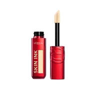 Podkłady do twarzy - L'Oréal Paris Skin Ink matujący podkład w płynie 100 Warm 15ml - miniaturka - grafika 1