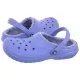 Buty dla chłopców - Klapki Classic Lined Clog K Digital Violet 207010-5PY (CR265-a) Crocs - grafika 1