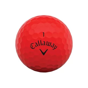 Matowe piłki golfowe CALLAWAY SUPERSOFT (czerwone) - Golf - miniaturka - grafika 4